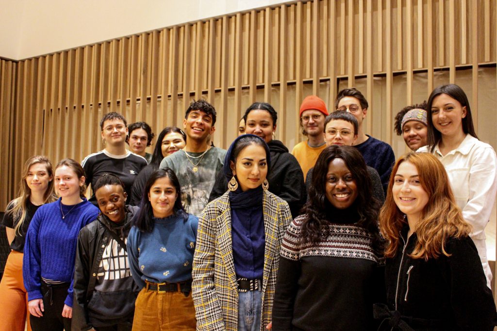 A group of young people